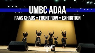 Exhibition UMBC Adaa  Raas Chaos 2024 Back Row [upl. by Jesselyn]