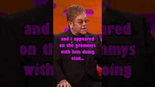 Elton John Talks Performing with Eminem musicgenre hiphop [upl. by Moclam]