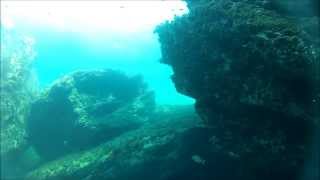 Plongée en corse  Carnet de voyage de lHomme poisson  Partie 1  Go Pro HD [upl. by Atilol91]