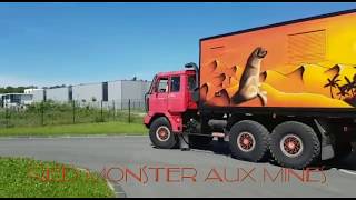 Tatra 6x6 Let RedMonster aux mines [upl. by Norok324]