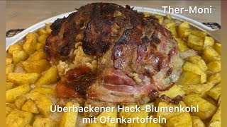 Überbackener Hack Blumenkohl Bombe Thermomix Cookidoo Rezept [upl. by Acinej]