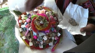 Bolivians make offerings to Mother Earth [upl. by Web]