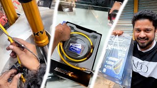 আমাদের r15 এ সেটআপ করলাম Roller Bearing  Faito hose pipe  RCB S1 Brake and E2 Clutch  MSI Vlogs [upl. by Nolram]