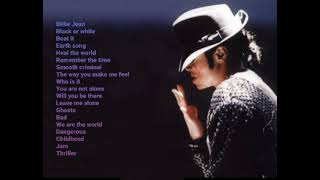 Michael Jackson best songs collection album LGW [upl. by Ardnod]