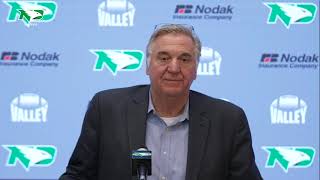 UND Football  Bubba Schweigert Weekly Press Conference  111824 [upl. by Josephine]