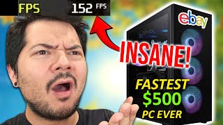 Build the Fastest 500 Gaming PC On The Internet [upl. by Ahsataj871]