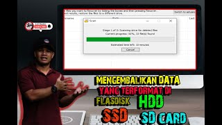 Cara mengembalikan data yang terformat dengan recuva  Recovery my files [upl. by Amo471]