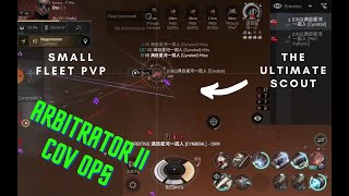 EVE ECHOES Arbitrator II Covert Ops  Small fleet PvP  The Ultimate Scout [upl. by Balduin923]