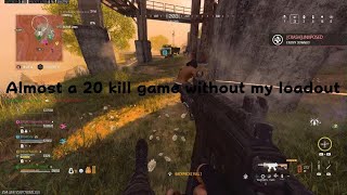 Almost a 20 kill game without my loadout [upl. by Lemuelah]