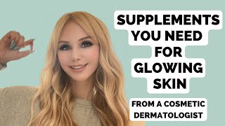 Supplements for Glowing Skin Boost Your Beauty from Within [upl. by Viveca693]