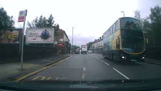 Driving Pershore Road Stirchley  Cotteridge Birmingham England UK [upl. by Aitnuahs]