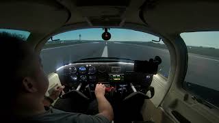 Piper PA38112 Tomahawk Test Flight [upl. by Wyndham]