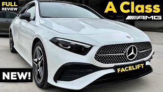 2023 MERCEDES A Class Sedan AMG NEW FACELIFT FULL InDepth Review Exterior Interior Infotainment [upl. by Laveen125]