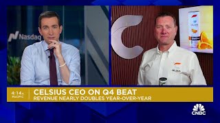 Celsius CEO John Fieldly on Q4 results Were truly a billiondollar company [upl. by Cacia]