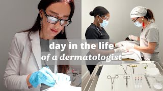 Day in the Life of a Dermatologist  Behind the scenes of surgery amp cosmetics  Dr Simona Bartos [upl. by Shantee]