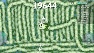 I reached 20000 points in snakeio 🐍 in the shortest possible time 🐍Collect big score from the MAP [upl. by Clarisse423]