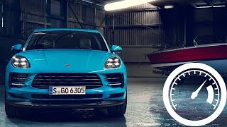 Porsche Macan GTS 2018 acceleration 060 mph 0100 kmh 0250 kmh top speed  1001cars [upl. by Asaph]