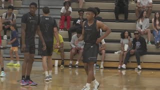 Highlights Michigan States Jeremy Fears Jr plays in Moneyball ProAm [upl. by Hastings729]