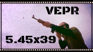 Russian VEPR By Molot 545x39 AK74 Variant Square Cut Receiver Review HD [upl. by Drofnas]