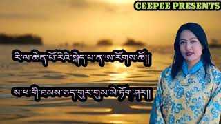 Boedra song rela chenpo by Kinzang Dorji and Ugyen Tshomo [upl. by Tullus]