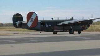 B24 Witchcraft taxi takeoff amp landing at KHWY 2010 [upl. by Ahsiekat]