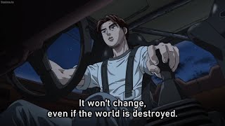 Initial D OST move Rage Your Dream English Lyric [upl. by Notsecnirp]