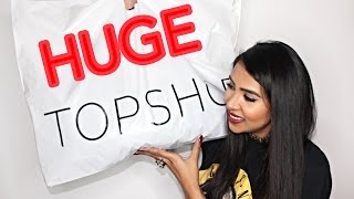 HUGE TOPSHOP HAUL  Sarah Afzal [upl. by Eniowtna]