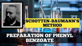 Preparation of phenyl benzoate by SchottenBaumanns method [upl. by Gwenore477]