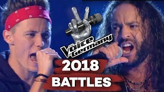 Soundgarden  Spoonman Matthias Nebel vs Taylor Shore  The Voice of Germany  Battle [upl. by Sivert]