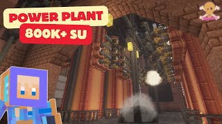 I Built a 800k SU Power Plant in Minecraft Modded and Heres What Happened [upl. by Florencia]