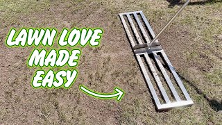 QUICK LOOK 48quot Lawn Leveling Rake [upl. by Atauqal]