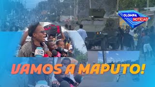 Jovens corajosos caminham a pé da Zambézia em direcção a cidade de Maputo [upl. by Hoo733]