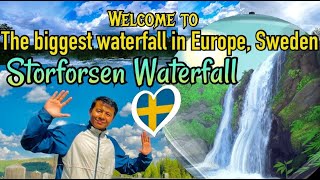 Holiday trip to Storforsen Waterfall Sweden [upl. by Craddock639]