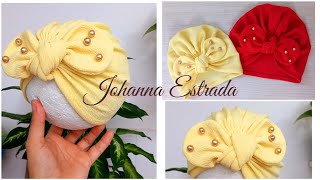 Gorro turbante bebé y niña varias medidas 📏✂️ [upl. by Marnia]