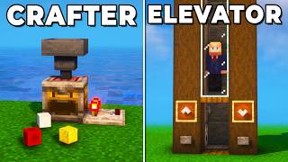 6 Useful Redstone Builds For Minecraft 121 [upl. by Llenrev939]