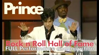 Prince  19th Rock And Roll Hall Of Fame Induction Ceremony 2004 Prince performances and Award FULL [upl. by Uis843]