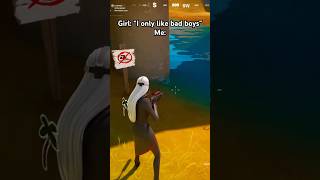 ima bad boy💀 fortnite fortniteshorts meme vines funny gaming comedy funnyshorts shorts [upl. by Nohshan992]