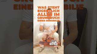 Was steht eigentlich alles im Grundbuch einer Immobilie immobilien finanzen [upl. by Tristas664]