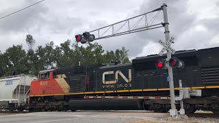 CN L518 passes through Garyville LA [upl. by Giza]