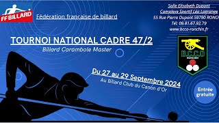 Tournoi Masters cadre 472  Billard 2  phases finales [upl. by Eila]