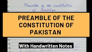 Preamble of the Constitution of Pakistan  Objective Resolution  The Constitution of Pakistan [upl. by Collyer]