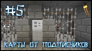 Карта От Подписчика 5  Побег Из Тюрьмы Minecraft [upl. by Namso]