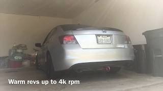 Honda Accord V6 Straight Pipe [upl. by Gavin]