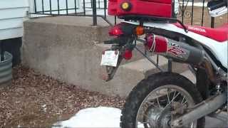 CRF250L Big Gun Exhaust Sounds and Install Guide [upl. by Brace]