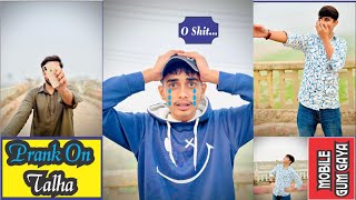 prank on talha😂 Talha ka mobile gum ho gaya 😭 Talha banana eat kar gya😂 [upl. by Sugirdor49]