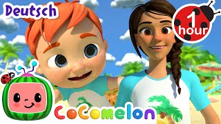 Tiere am Meer  CoComelon  JJs Animal Time Deutsch  Cartoons und Kinderlieder [upl. by Dedie]