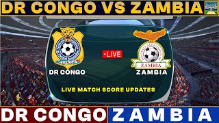 DR Congo Vs Zambia Live Match Today  DRC Vs ZAM Live Football Match 2023 Live [upl. by Ecinnej]