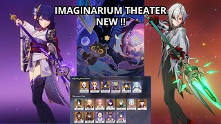 NEW Imaginarium Theater Act 1  Act 8 Hard Mode Full Run  Genshin Impact [upl. by Elacim202]