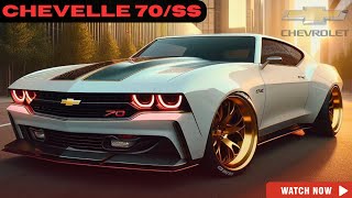 Modern Touches 2025 Chevrolet Chevelle 70SS Reveal  THIS IS AMAZING [upl. by Eirb338]