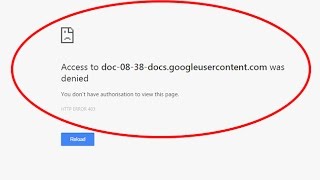 How to fix You dont have authorisation to view this pageHTTP ERROR 403 [upl. by Laira]